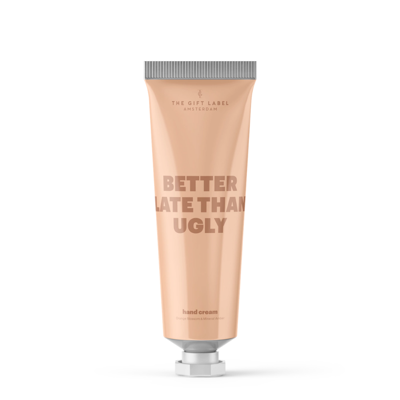 The Gift Label Better Late Than Ugly Hand Cream Tube 50ml