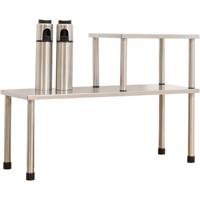 HI keukenrek 2 schappen zilverkleurig - thumbnail