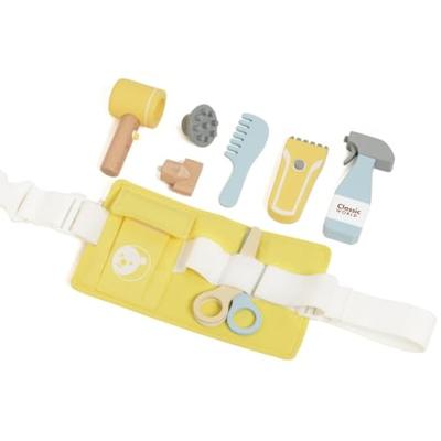 Classic World world houten speel kapperset modern, 8dlg.