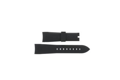 Horlogeband Burberry BU7505 Rubber Zwart 22mm Horlogeband Burberry BU7505 Rubber Zwart 22mm