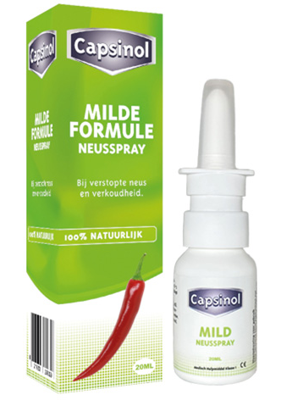 Capsinol Milde Formule Neusspray Capsinol Milde Formule Neusspray