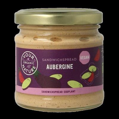 Your Organic Nature Sandwichspread aubergine bio 180 Gram