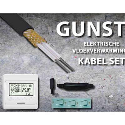 Best Design Best-Design "Gunstig" Vloerverwarmings Kabel Set 39,3 Mtr 780 Watt