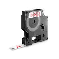 Huismerk DYMO D1 45015/S0720550 Labeltape 12mm Rood op Wit Huismerk DYMO D1 45015/S0720550 Labeltape 12mm Rood op Wit