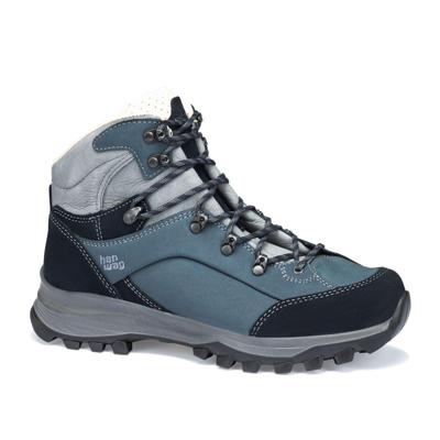Hanwag Alta Bunion II LL Dames Hoge Wandelschoen Navy/Light Grey 6,5