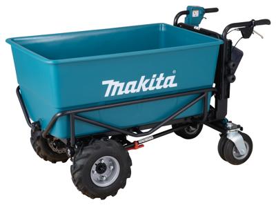 Makita DCU605Z Accu Kruiwagen met laadbak | Body | 2x 18V | Zonder Accu's & Laders