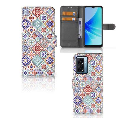 OPPO A77 5G | A57 5G | Bookcase | Tiles Color
