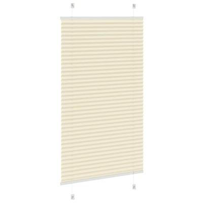 Pliss rolgordijn 70x100 cm stofbreedte 69,4 cm polyester crme - thumbnail