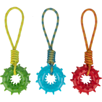 Pawise Play-N-Tug Ring w/handle - thumbnail