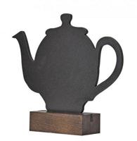 Krijt-tafelstandaard TEA bxh 10x18cm - 15 stuks - thumbnail