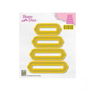Nellie's Choice • shape dies labels 8st.