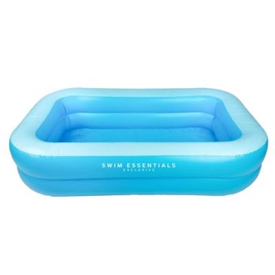 Swim Essentials Opblaas Zwembad Blauw 211 x 132 x 46 cm - thumbnail