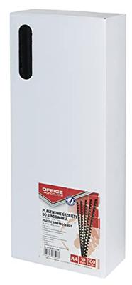 OFFICE products bindruggen, pak van 100 stuks, 10 mm, zwart