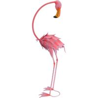 Flamingo metaal 30x16x70cm - thumbnail