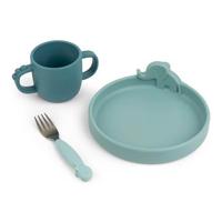 Done by Deer Peekaboo serviesset Deer friends Blue - thumbnail