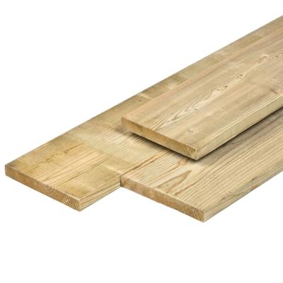 Plank Noord-Europees O/S-IV vuren 1,8x14,5x360 cm Tuindeco - Tuindeco