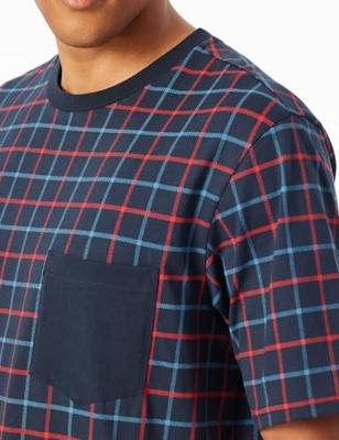 Schiesser Schiesser Pyjama Short navy 181155 54/XL