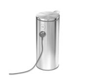 Simplehuman Zeepdispenser Sensor Oplaadbaar 266 ml RVS Brushed Zilver - thumbnail