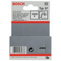 Bosch Accessoires Niet met platte draad type 57 10,6 x 1,25 x 14 mm 1000st - 2609200233 - thumbnail