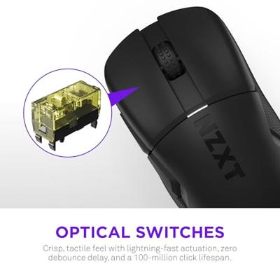 NZXT Lift Elite Wireless Gaming Mouse - Black NZXT Lift Elite Wireless Gaming Mouse - Black