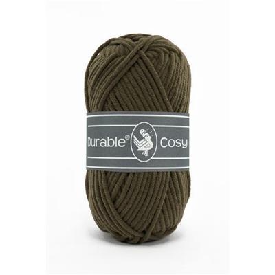 Durable Cosy 2149 Dark Olive - Haakgaren / Breigaren