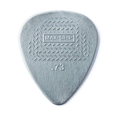Dunlop 449P073 Max-Grip Nylon Standard Pick 0.73 mm plectrum set 12 stuks Dunlop 449P073 Max-Grip Nylon Standard Pick 0.73 mm plectrum set 12 stuks