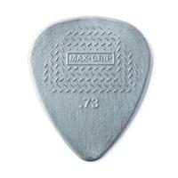 Dunlop 449P073 Max-Grip Nylon Standard Pick 0.73 mm plectrum set 12 stuks - thumbnail