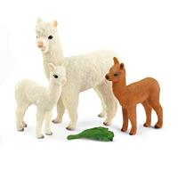 Schleich wild life - alpacafamilie speelfiguur - thumbnail