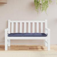 VidaXL Tuinbankkussen 120x50x7 cm oxford stof marineblauw - thumbnail