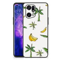 OPPO Find X5 Pro Bloemen Hoesje Banana Tree - thumbnail