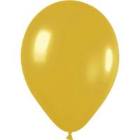 Gouden Ballonnen 30cm 100 Stuks - thumbnail