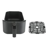 Bourgini Slimfit Airfryer XL 5L 1500W Zwart - thumbnail