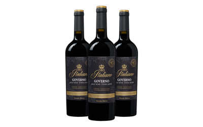 3 flessen Oro Italiano Governo Probeerpakket