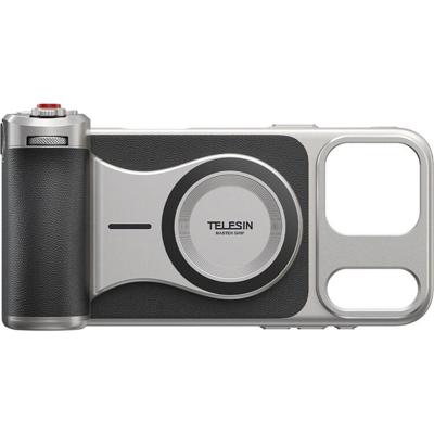 Telesin Master Grip voor iPhone 17 Pro Max - Creator Combo met lampje en UV-filter