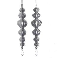 Modern plastic h18 cm Ornament kerstbal Kurt S. Adler - Kurt s adler - thumbnail