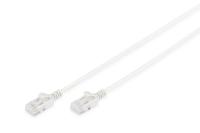 Digitus DK-1617-030S RJ45 Netwerkkabel, patchkabel CAT 6 U/UTP 3.00 m Grijs Halogeenvrij, Vlambestendig, Flexibel, Onafgeschermd 1 stuk(s) - thumbnail