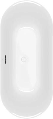 Villeroy & Boch Loop & friends bad vrijstaand 180x80cm - naadloos wit alpin uba180lof9pd00v-01 Villeroy & Boch Loop & friends bad vrijstaand 180x80cm - naadloos wit alpin uba180lof9pd00v-01