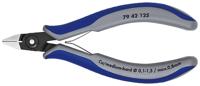 Knipex 79 42 125 Elektronica en fijnmechanica Zijkniptang Zonder facet 125 mm - thumbnail