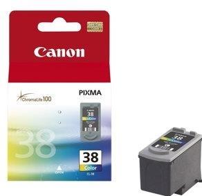 Canon inktcartridge CL-38, 207 pagina's, OEM 2146B001, 3 kleuren