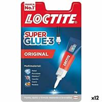 Secondenlijm Loctite Super Glue 3 3 g (12 Stuks) - thumbnail