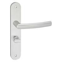 Impresso Burton Aluminium op Ovaal schild met schroeven - thumbnail