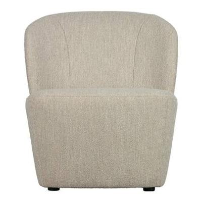 vtwonen Fauteuil 'Lofty' Bouclé, kleur Naturel