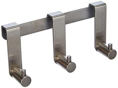 Tiger Handdoekhaak Rack Rhino Deurhangend 3 Haken RVS