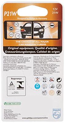 Philips Automotive 5549130 Signaallamp Standard P21W 21 W 12 V Philips Automotive 5549130 Signaallamp Standard P21W 21 W 12 V