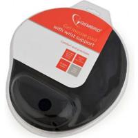 Gembird muismat met gel polssteun zwart - thumbnail