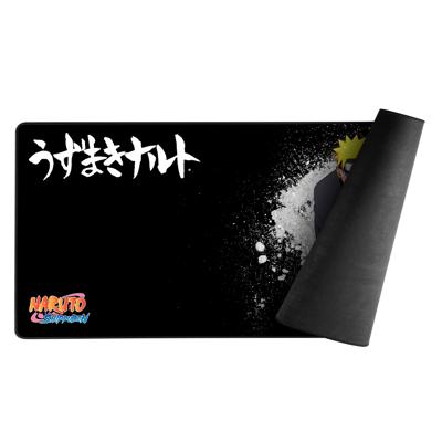 Gaming muismat - KONIX - Naruto Shippuden - XXL 90 x 46 cm - Antislip rubberen onderkant - Zwart