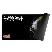 Gaming muismat - KONIX - Naruto Shippuden - XXL 90 x 46 cm - Antislip rubberen onderkant - Zwart - thumbnail
