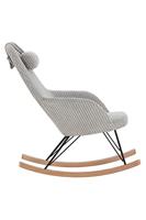 Artistiq Schommelstoel 'Jesús' Rib, kleur grijs - thumbnail