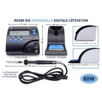 Ersa Soldeerstation | 150-450 graden Celsius | 80 W | opwarmingstijd ca. 40 S | 1 stuk - 0RDS80 - 0RDS80 - thumbnail