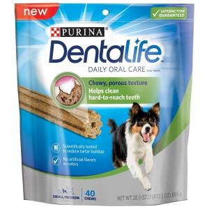 Purina DentaLife Daily Oral Care Medium hondensnack (maxipack) 1 x 15 sticks